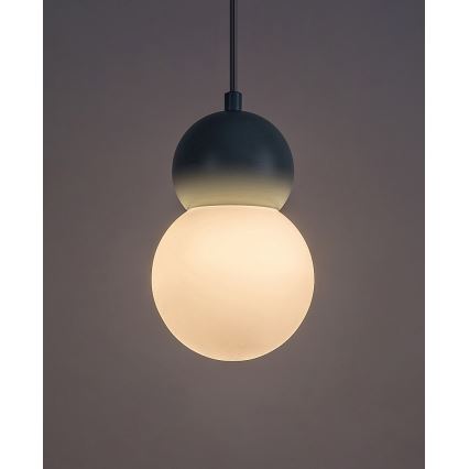 Rabalux - Chandelier on a string 1xG9/38W/230V blue