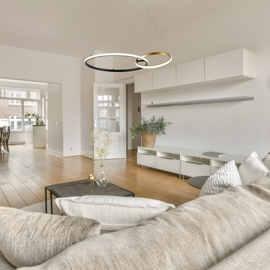 Rabalux - LED Chandelier on a string LED/36W/230V black/gold