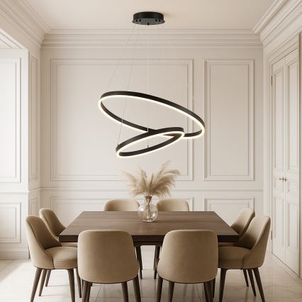 Rabalux - LED Dimmable Pendant Light on Cable LED/80W/230V 3000-6500K + remote control