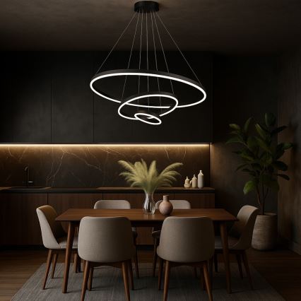 Rabalux - LED Dimmable chandelier on a string LED/100W/230V 3000-6500K + remote control
