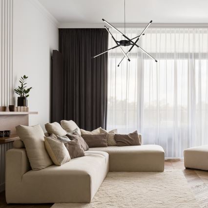 Rabalux - LED Chandelier on a string LED/40W/230V 3000K black