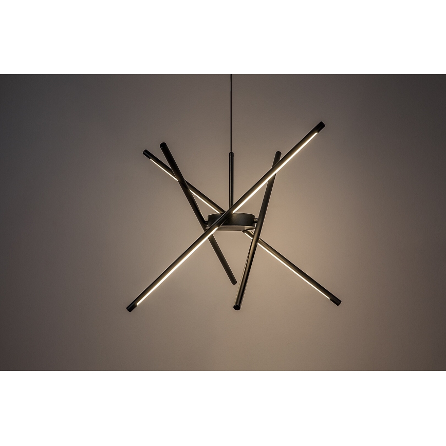 Rabalux - LED Chandelier on a string LED/40W/230V 3000K black