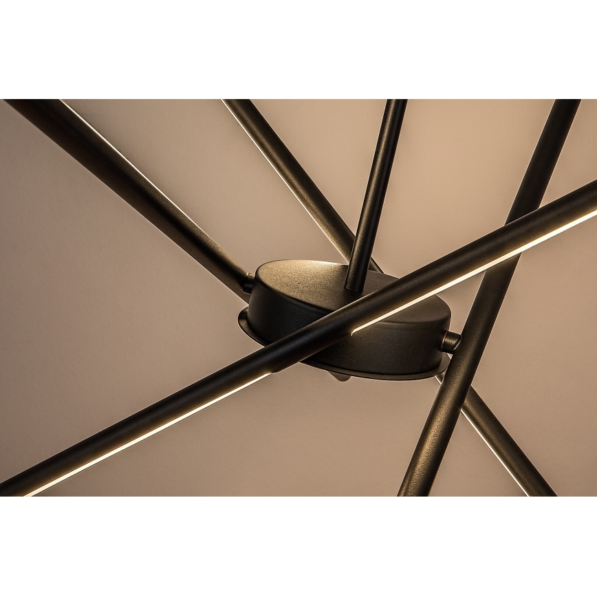 Rabalux - LED Chandelier on a string LED/40W/230V 3000K black