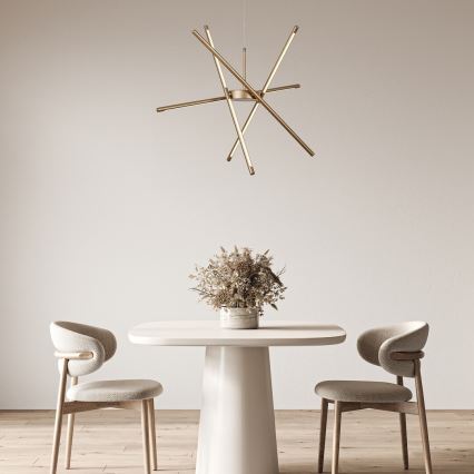 Rabalux - LED Chandelier on a string LED/40W/230V 3000K gold