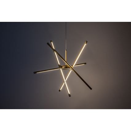 Rabalux - LED Chandelier on a string LED/40W/230V 3000K gold