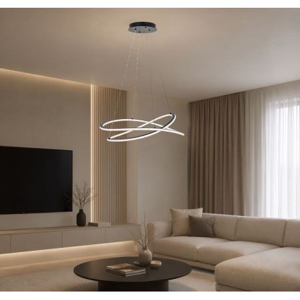 Rabalux - LED Dimmable pendant light suspended on cable LED/75W/230V 3000-6500K + remote control