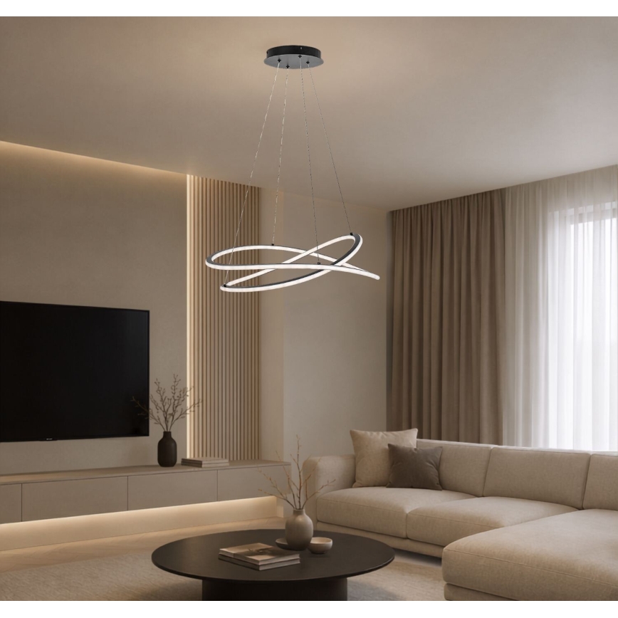 Rabalux - LED Dimmable pendant light suspended on cable LED/75W/230V 3000-6500K + remote control