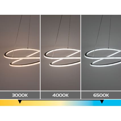 Rabalux - LED Dimmable pendant light suspended on cable LED/75W/230V 3000-6500K + remote control