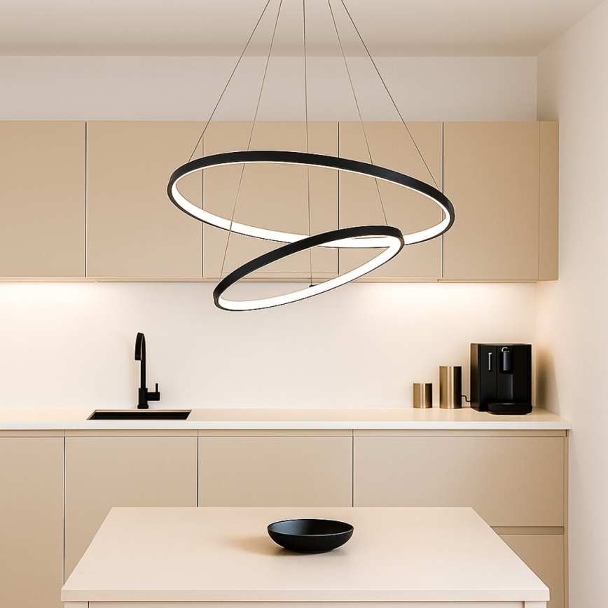 Rabalux - LED Dimmable Pendant Light on Cable LED/75W/230V 3000-6500K + Remote Control