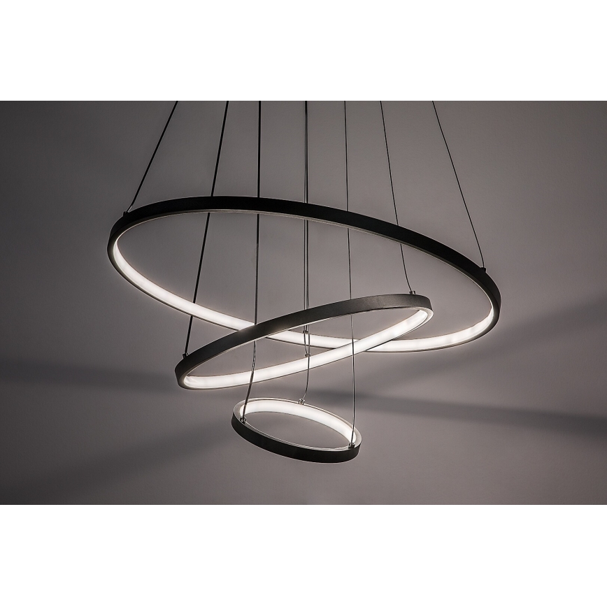Rabalux - Dimmable LED Cable Pendant Light, 90W, 230V, 3000–6500K + Remote Control