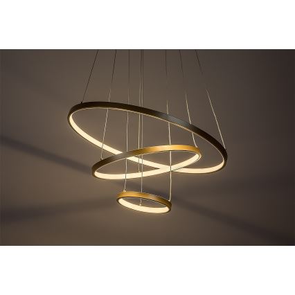 Rabalux - Dimmable LED pendant light on cable LED/90W/230V 3000-6500K + remote control