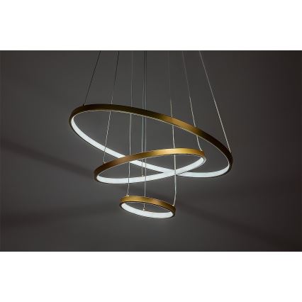 Rabalux - Dimmable LED pendant light on cable LED/90W/230V 3000-6500K + remote control