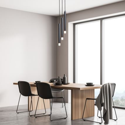 Rabalux - Chandelier on a string 3xG9/5W/230V black