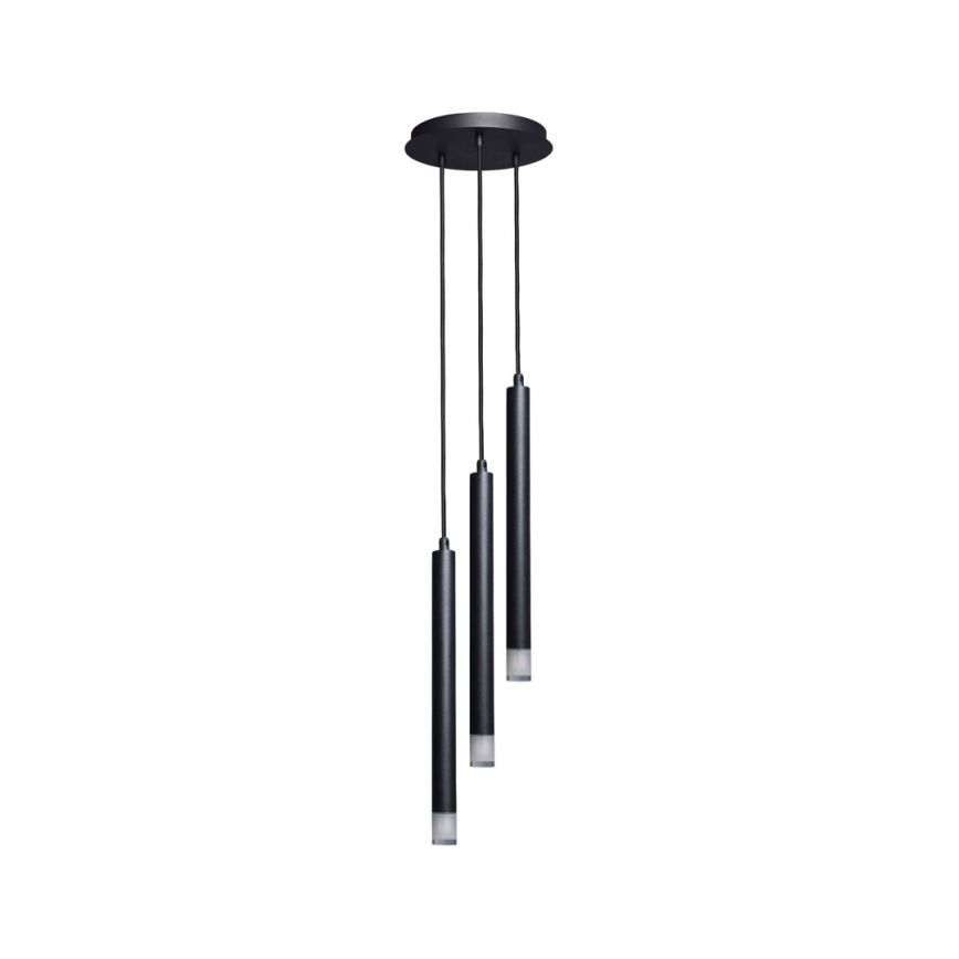 Rabalux - Chandelier on a string 3xG9/5W/230V black