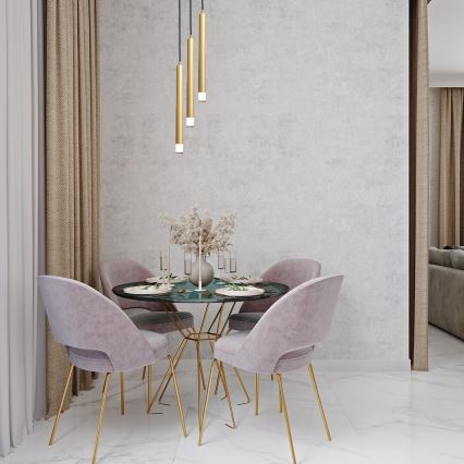 Rabalux - Chandelier on a string 3xG9/5W/230V gold