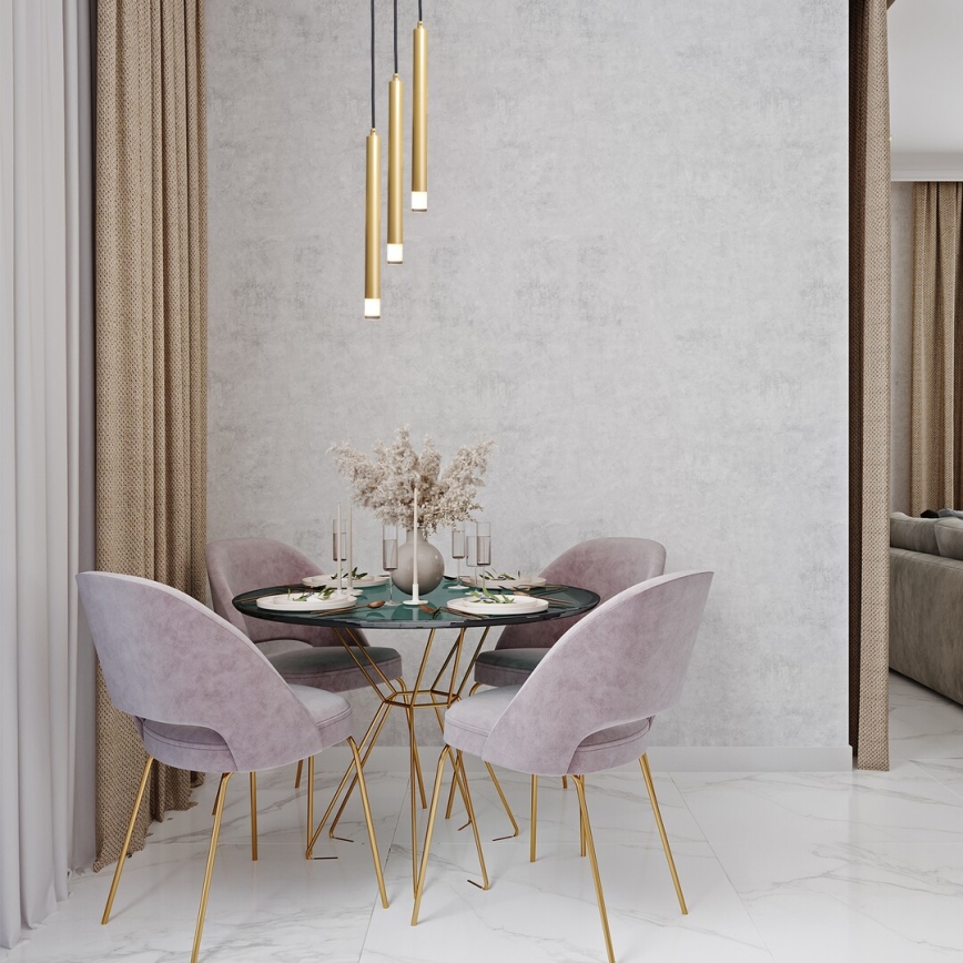 Rabalux - Chandelier on a string 3xG9/5W/230V gold