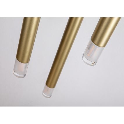 Rabalux - Chandelier on a string 3xG9/5W/230V gold