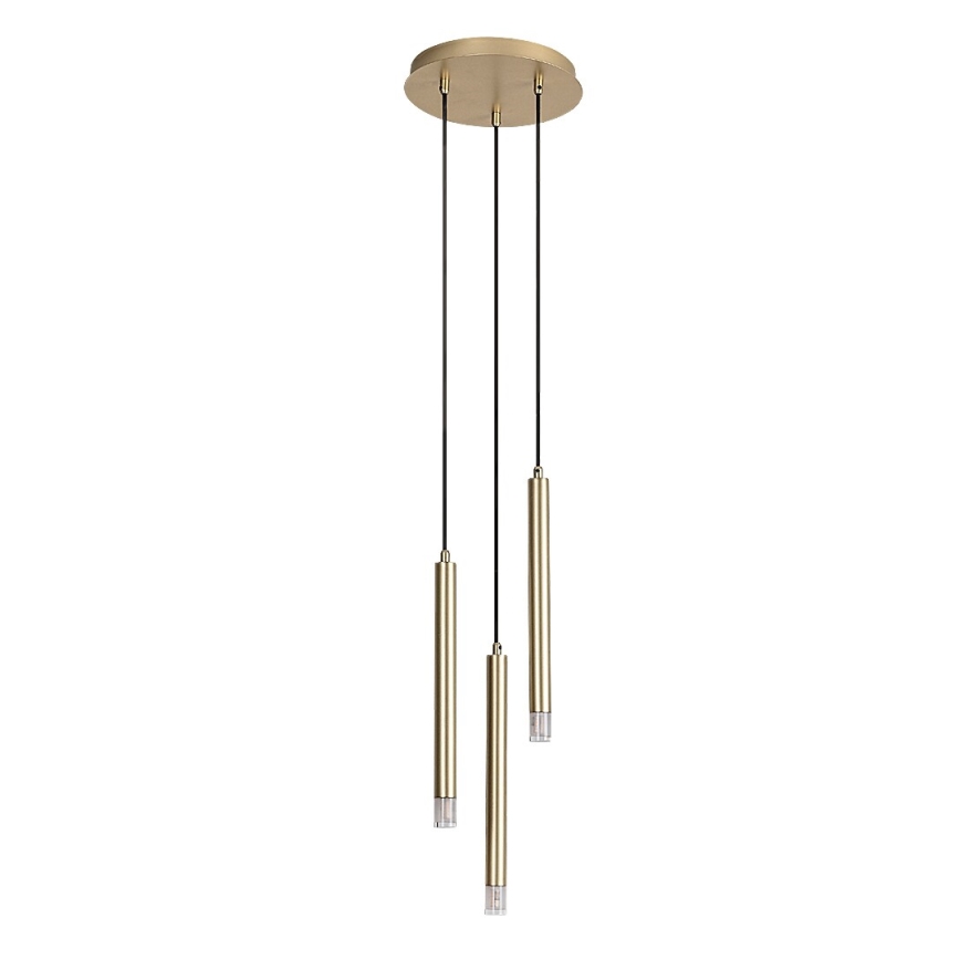 Rabalux - Chandelier on a string 3xG9/5W/230V gold