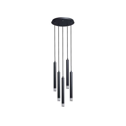 Rabalux - Chandelier on a string 5xG9/5W/230V black