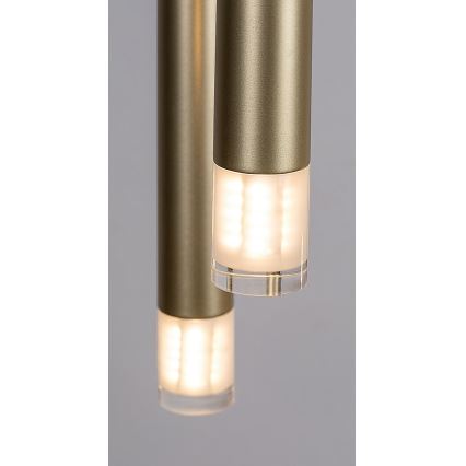 Rabalux - Chandelier on a string 5xG9/5W/230V gold