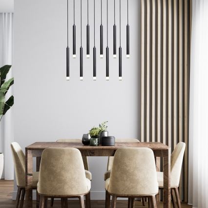 Rabalux - Chandelier on a string 10xG9/5W/230V black