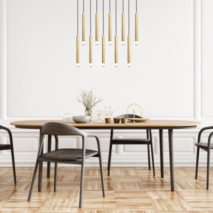 Rabalux - Chandelier on a string 10xG9/5W/230V gold