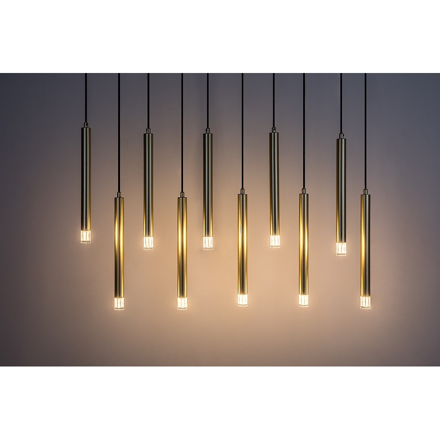 Rabalux - Chandelier on a string 10xG9/5W/230V gold