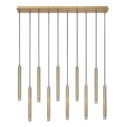 Rabalux - Chandelier on a string 10xG9/5W/230V gold