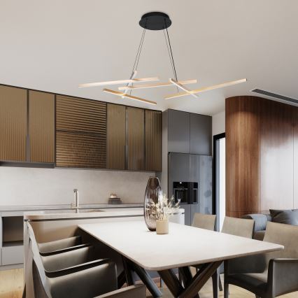 Rabalux - LED Dimmable chandelier on a string LED/40W/230V 3000-6500K + remote control