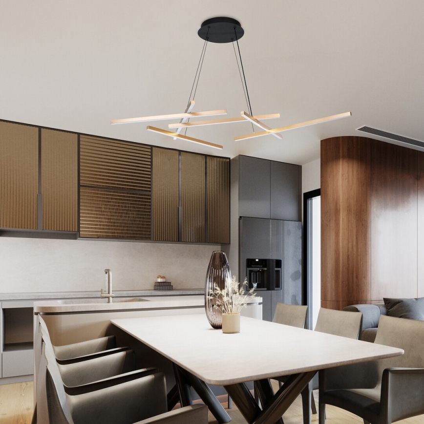 Rabalux - LED Dimmable chandelier on a string LED/40W/230V 3000-6500K + remote control