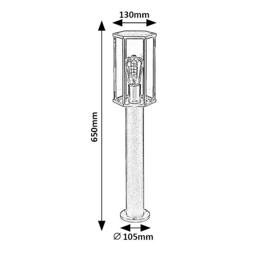 Rabalux - Outdoor lamp 1xE27/40W/230V IP44