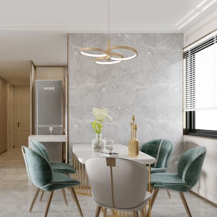 Rabalux - Dimmable LED pendant on cable LED/50W/230V 3000-6500K + remote control