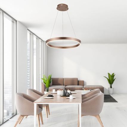 Rabalux - LED Dimmable Cable-Hung Pendant Light LED/70W/230V 3000-6500K + remote control