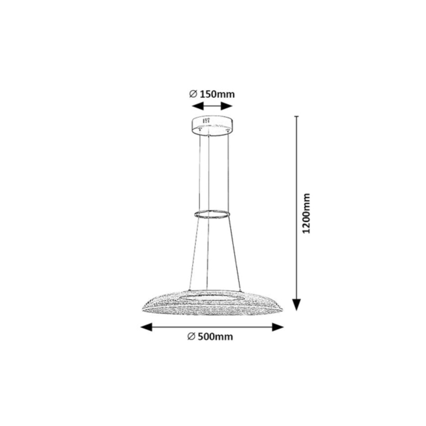 Rabalux - LED Cable Pendant LED/24W/230V 3000K