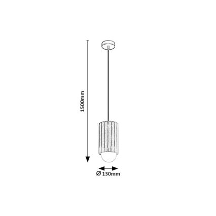 Rabalux - Cable-suspended pendant 1xG9/5W/230V