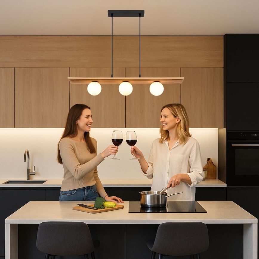 Rabalux - Cable-suspended pendant light 3xG9/5W/230V
