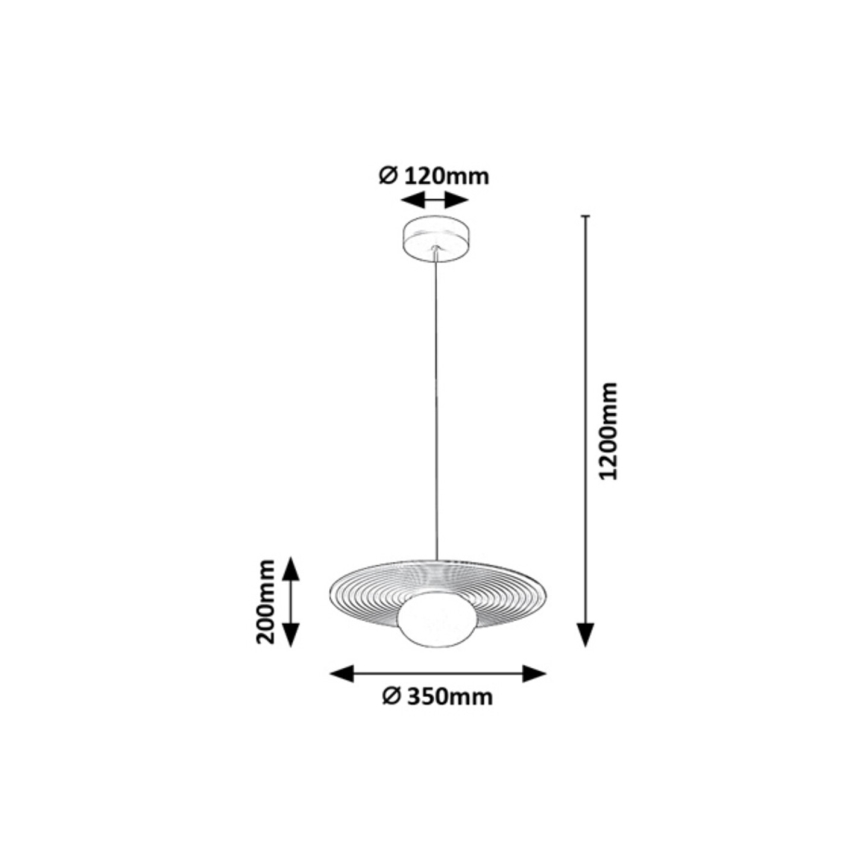 Rabalux - Cable pendant light 1xG9/25W/230V