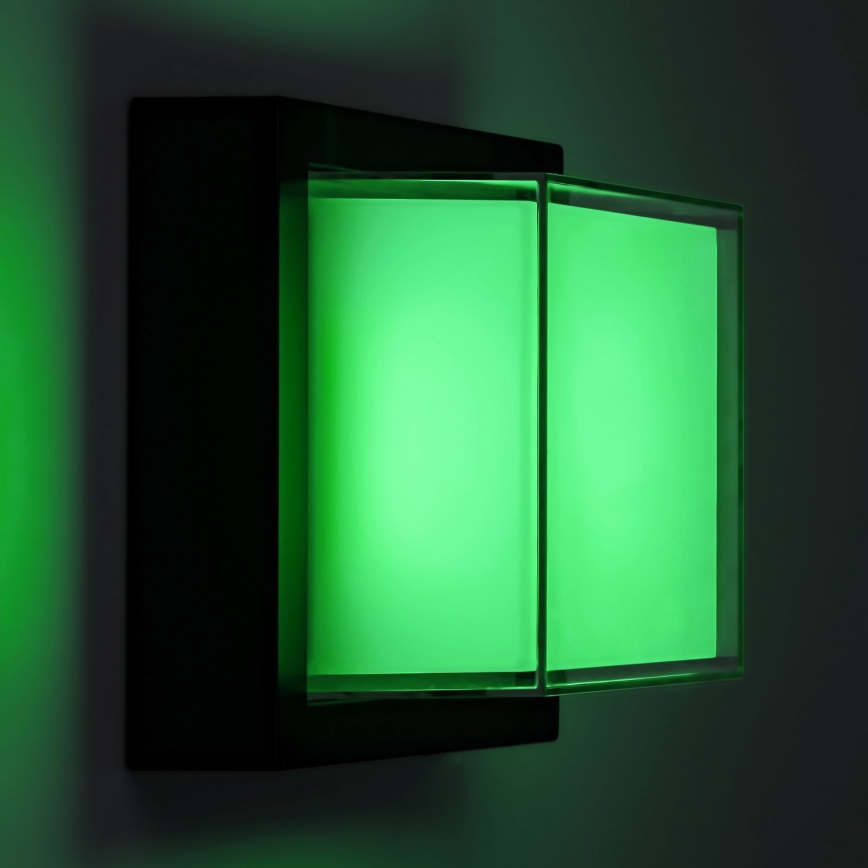 Rabalux - LED RGBW Dimmable outdoor wall light LED/10W/230V IP54 Wi-Fi Tuya