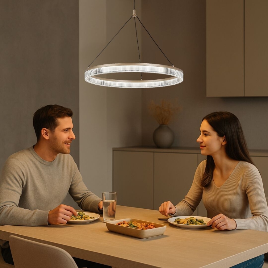 Rabalux - LED Dimmable Cable-Suspended Pendant Light LED/24W/230V 3000-6500K + Remote Control