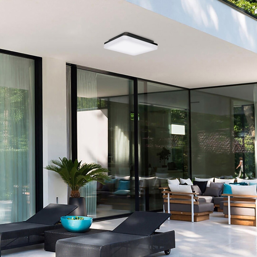 Rabalux - LED Bathroom Ceiling Light LED/24W/230V IP54 28x28 cm