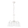Rabalux 7261 - Chandelier FABIOLA E27/40W/230V white