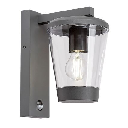 Rabalux - Outdoor wall lamp with motion sensor 1xE27/40W/230V IP44
