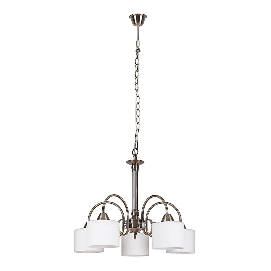 Rabalux 7276 - Chandelier EDITH 5xE27/60W/230V bronze