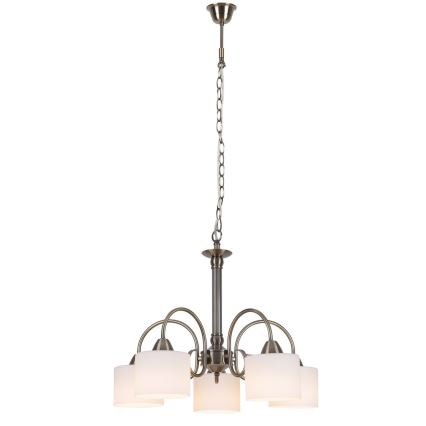 Rabalux 7276 - Chandelier EDITH 5xE27/60W/230V bronze