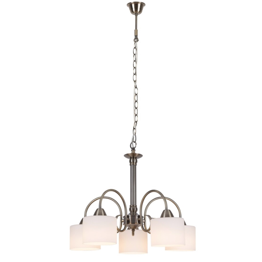 Rabalux 7276 - Chandelier EDITH 5xE27/60W/230V bronze