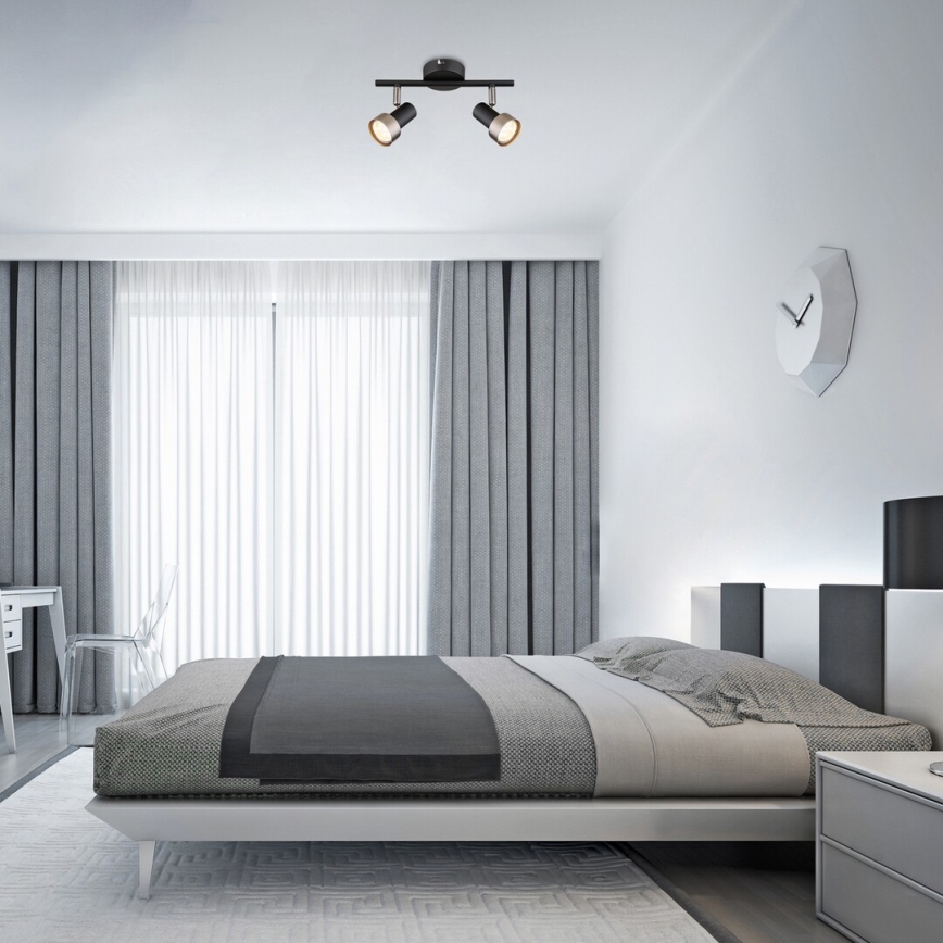 Rabalux - Ceiling spotlight 2xGU10/50W/230V