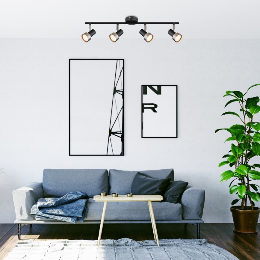 Rabalux - Ceiling spotlight 4xGU10/50W/230V