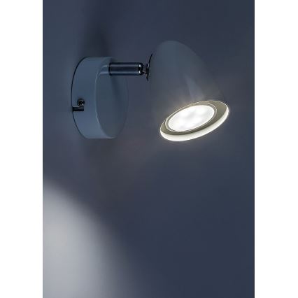 Rabalux - Wall spotlight 1xGU10/5W/230V white