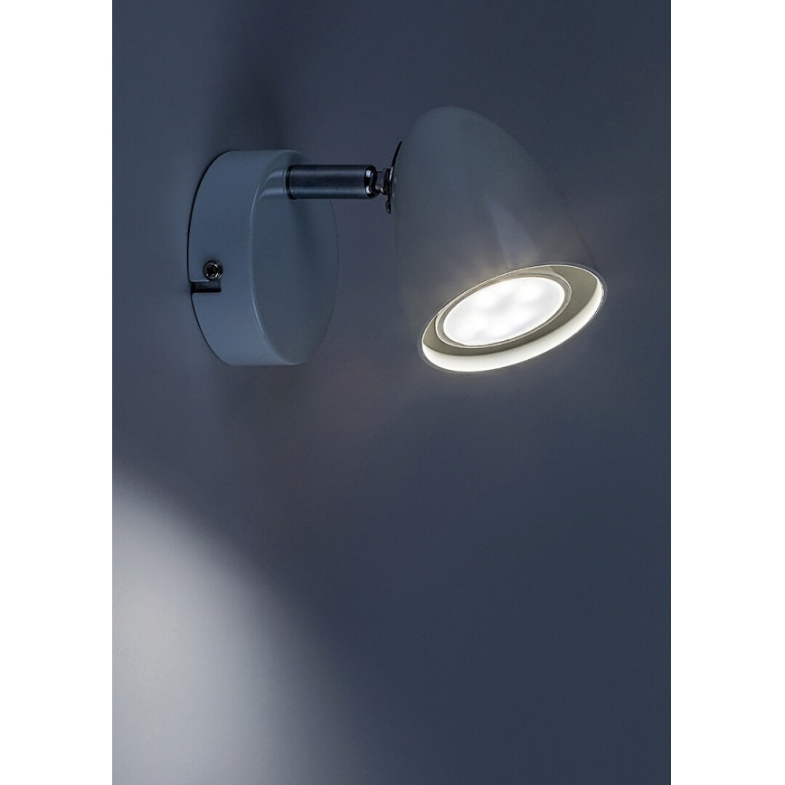 Rabalux - Wall spotlight 1xGU10/5W/230V white