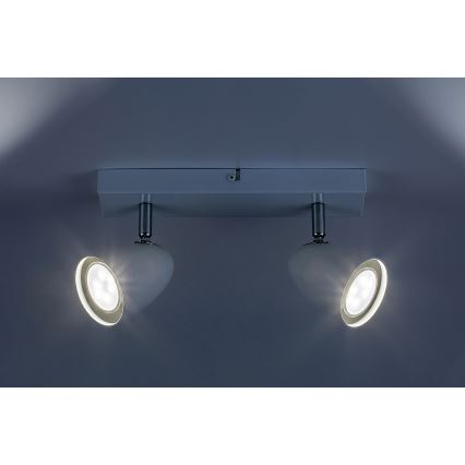 Rabalux - Spotlight 2xGU10/5W/230V white